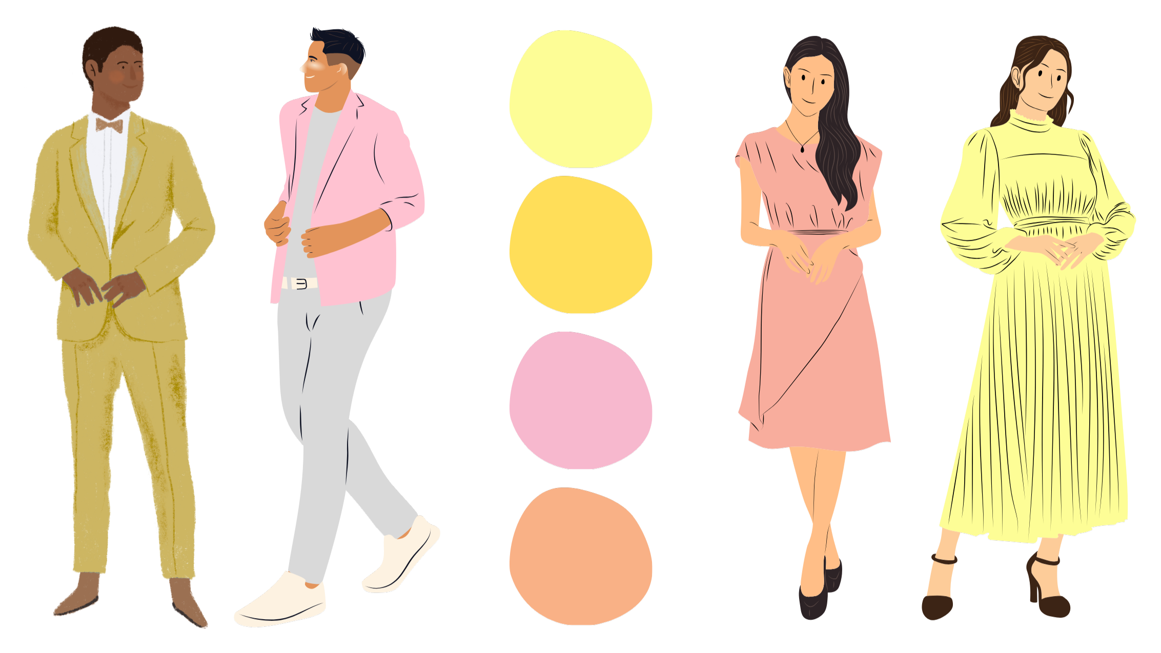 joshua & faye wedding invitation print (5.5 x 8.5 in)