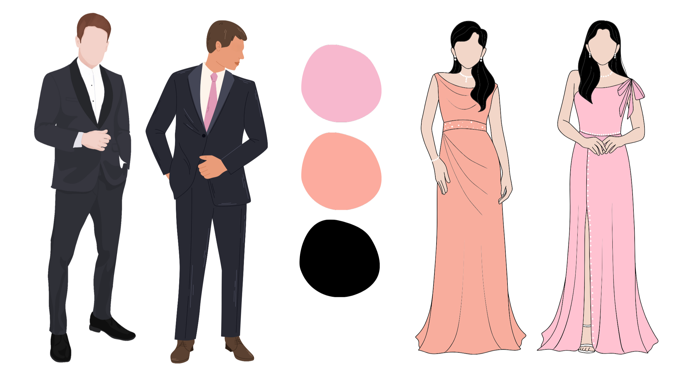 joshua & faye wedding invitation print (5.5 x 8.5 in) copy